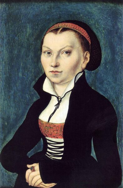 Kateřina Lutherová, rozená von Bora (Lucas Cranach)